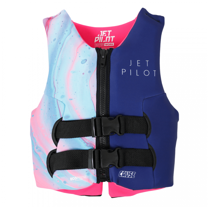 Спасательный жилет для гидроцикла неопрен детский Jetpilot GIRLS CAUSE ECO VEST - Артикул 250460 - Фото 2