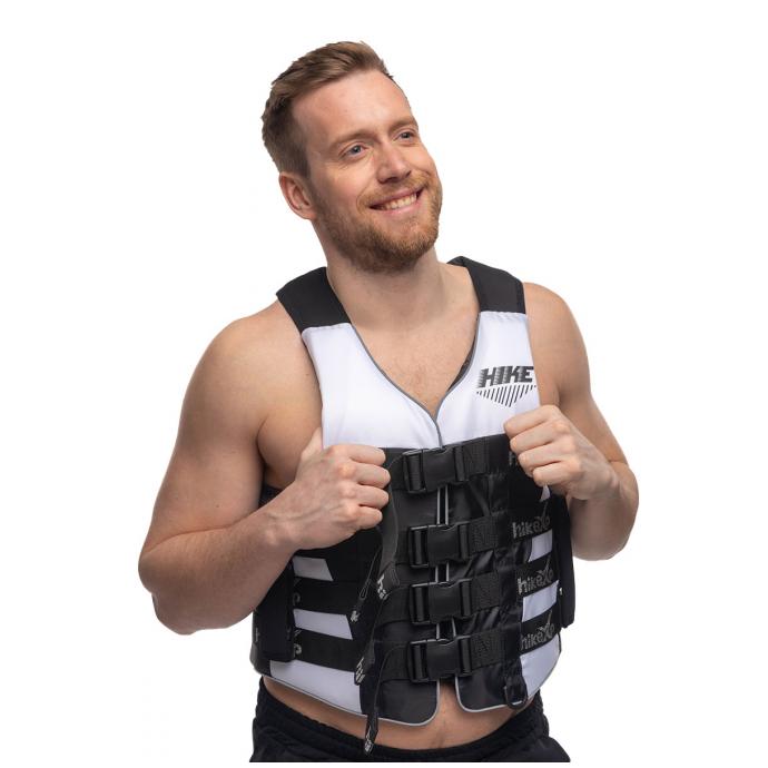 Спасательный жилет красный с ручками hikeXp RXP Ultimate Black/Red - 100305-Black/White  - Цвет Белый - Фото 3