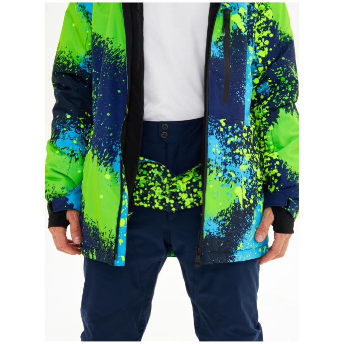 Мужская горнолыжная сноубордическая куртка Alpha Endless  - 423/248 - Цвет Зеленый - Фото 20
