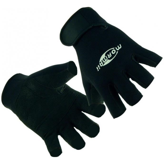 Неопреновые перчатки  MORMAII короткие пальцы 2 мм - Артикул b483 - Фото 1