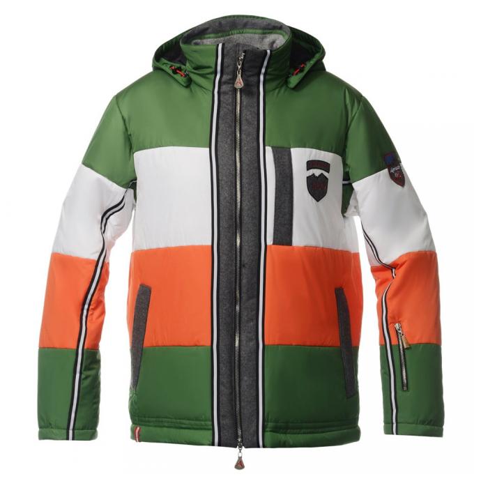 Куртка ALMRAUSH «STEINPASS» - 320109, Куртка муж.STEINPASS Almrausch (цв. 5435) green/orange - Цвет Зеленый - Фото 2