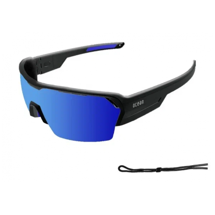 Спортивные очки RACE Race Black / Revo Blue (STD) - 065172-Black / Revo Blue - Цвет Синий - Фото 5