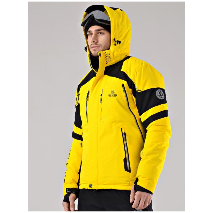 Куртка мужская горнолыжная EVIL WOLF - AD 6636-13 - Цвет Желтый - Фото 1