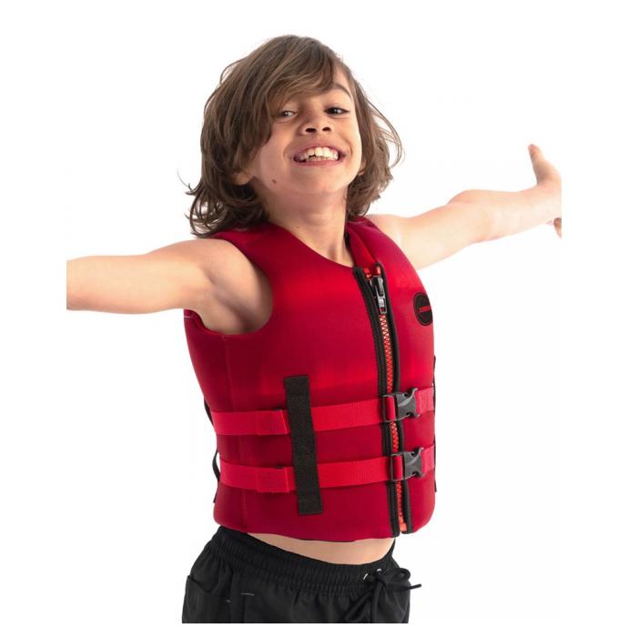 JOBE жилет водный дет NEOPRENE VEST YOUTH (SS21) - 244921013-RED - Цвет Красный - Фото 7