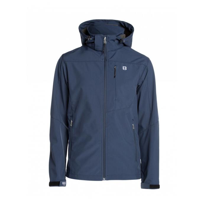 Горнолыжная куртка 8848 Altitude «Padore Softshell» - 4044-«Padore Softshell»-Indigo - Цвет INDIGO - Фото 1