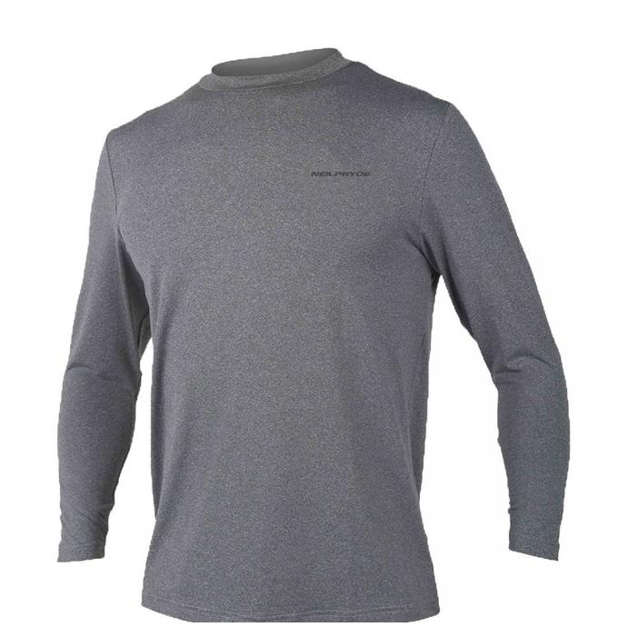 Гидромайка NEIL PRYDE Nano Tee L/S - 193373-000/0900 - Цвет Серый - Фото 1