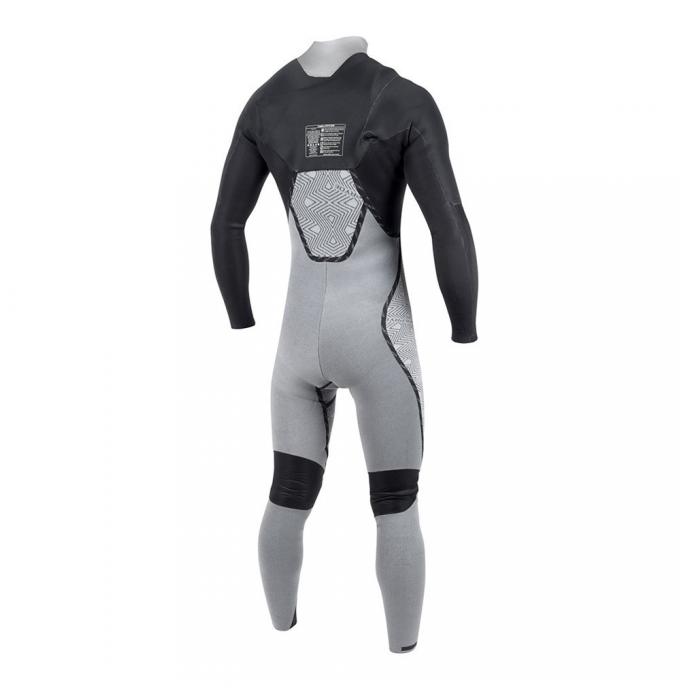 Гидрокостюм муж. NP Mission Fullsuit 3/2 FZ - 113316-000/2234-navy/yellow print - Цвет Темно-синий - Фото 5
