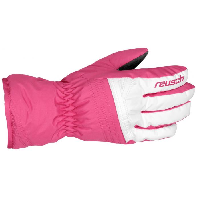 Перчатки детск. REUSCH "ALAN" - 4461115 REUSCH "ALAN" 162 (white/hotpink) - Цвет Розовый - Фото 1