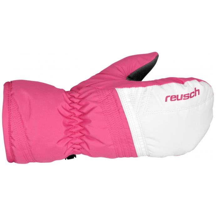 Варежки детск. REUSCH "ALAN" - 4461415 REUSCH "ALAN" 162 (white/hotpink) - Цвет Розовый - Фото 1