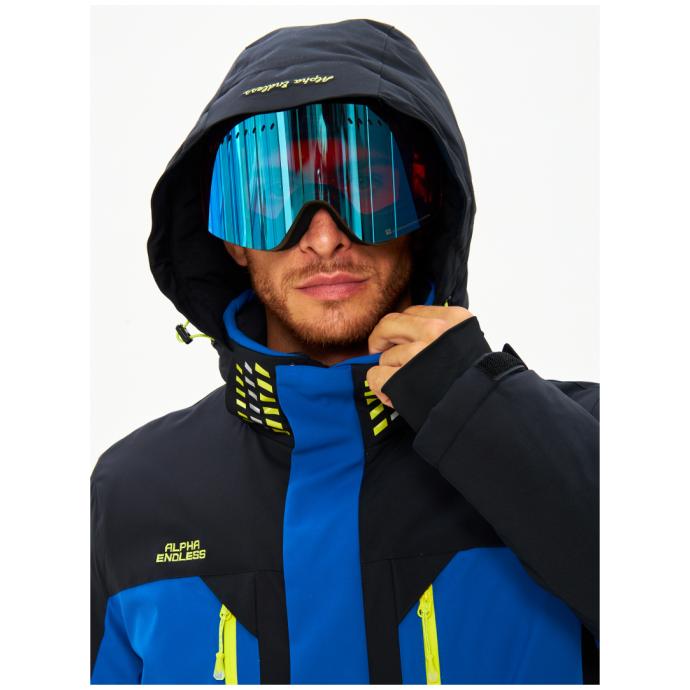 Мужская горнолыжная сноубордическая куртка Alpha Endless - 423/247_2 - Цвет Синий - Фото 13