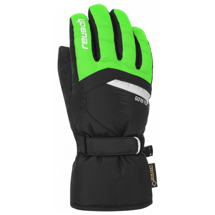 Подростковые перчатки Reusch Bolt GTX® Junior - 4761305 Reusch Bolt GTX® Junior 551 geckogreen/black UX - Цвет Зеленый - Фото 1