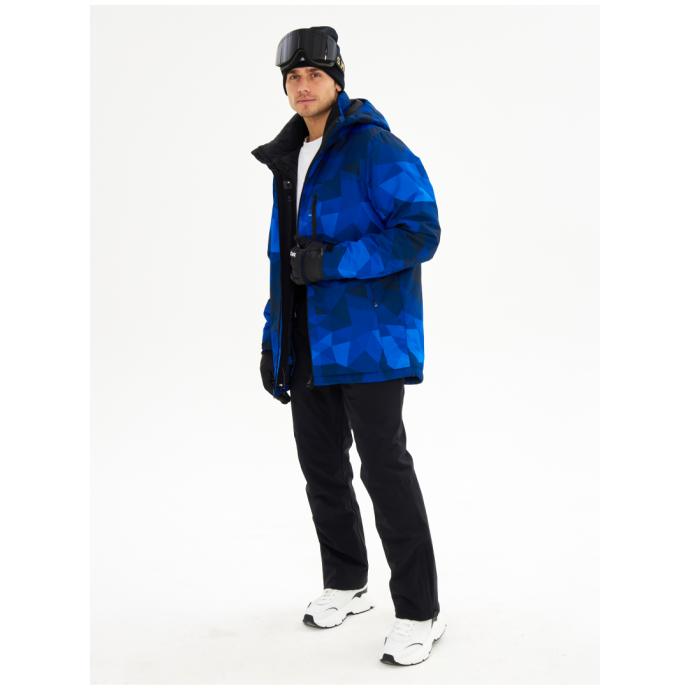 Мужская горнолыжная сноубордическая куртка Alpha Endless  - 423/248_2 - Цвет Голубой - Фото 9