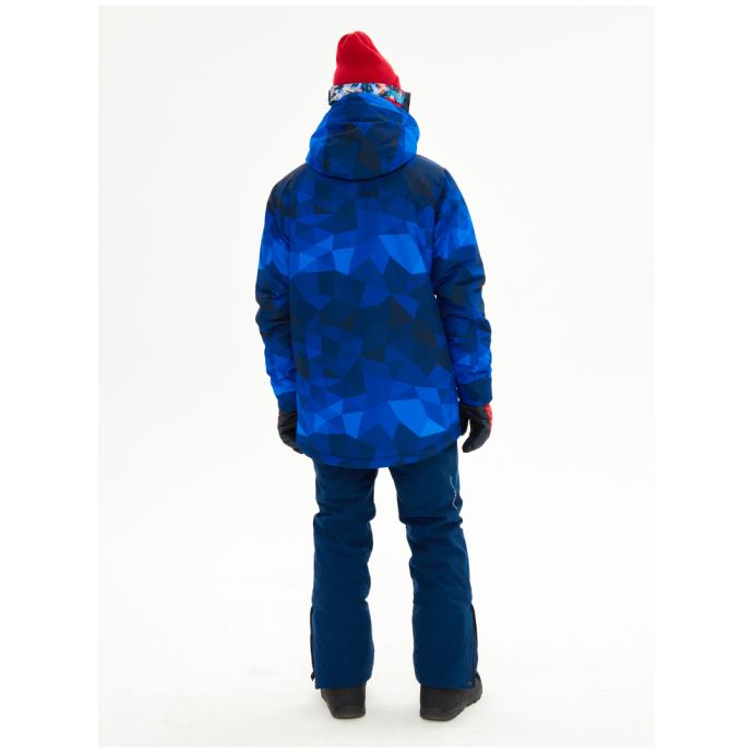 Мужская горнолыжная сноубордическая куртка Alpha Endless  - 423/248_2 - Цвет Голубой - Фото 11
