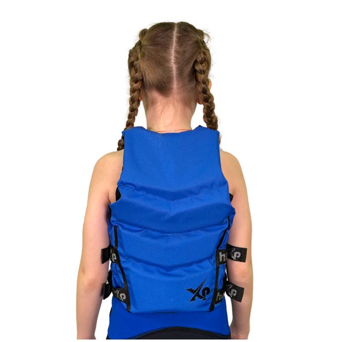 Жилет спасательный (страховочный) hikeXp Standart Blue/Black - 100421-Blue/Black - Цвет Синий - Фото 6