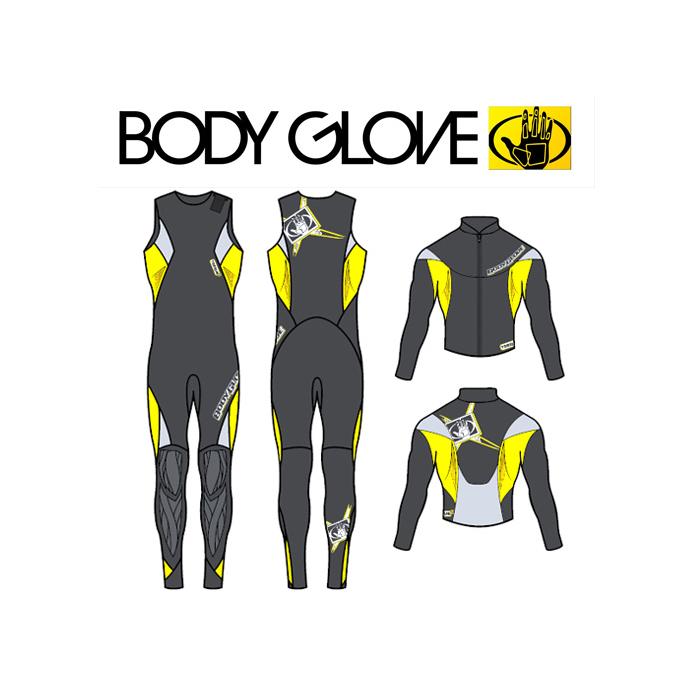 ГИДРОКОСТЮМ BODY GLOVE 2015 TORQUE COMBO 3/3 ММ - ГИДРОКОСТЮМ BODY GLOVE 2015 TORQUE COMBO 3/3 YELLOW - Цвет Желтый - Фото 4