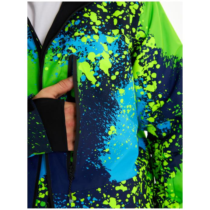 Мужская горнолыжная сноубордическая куртка Alpha Endless  - 423/248 - Цвет Зеленый - Фото 19