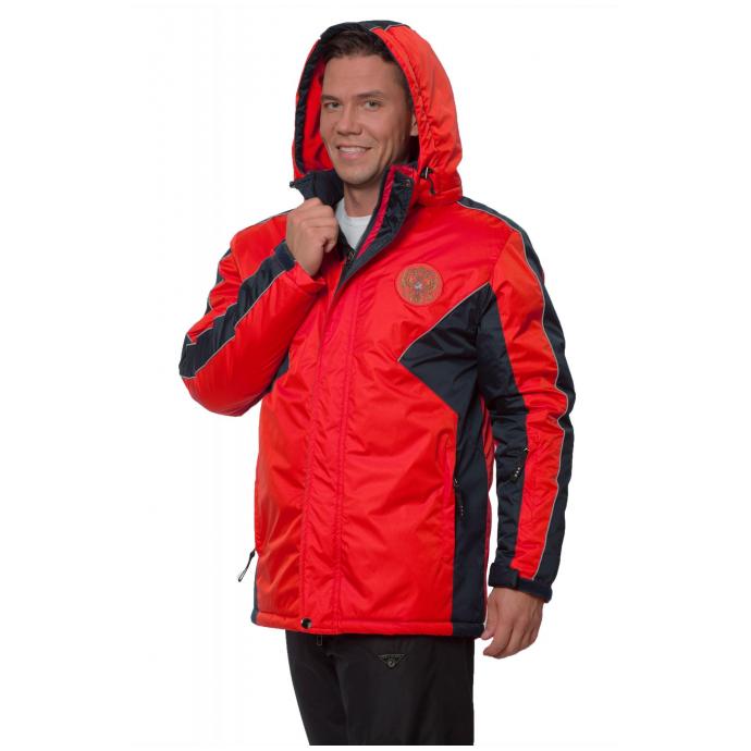 Куртка утепленная мужская (68M-AR-563) - 68M-AR-563 Красный - Цвет Красный - Фото 3