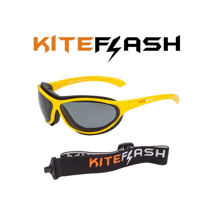 Очки для кайтсерфинга Kiteflash Mancora Original Yellow - 925938 - Цвет Желтый - Фото 1