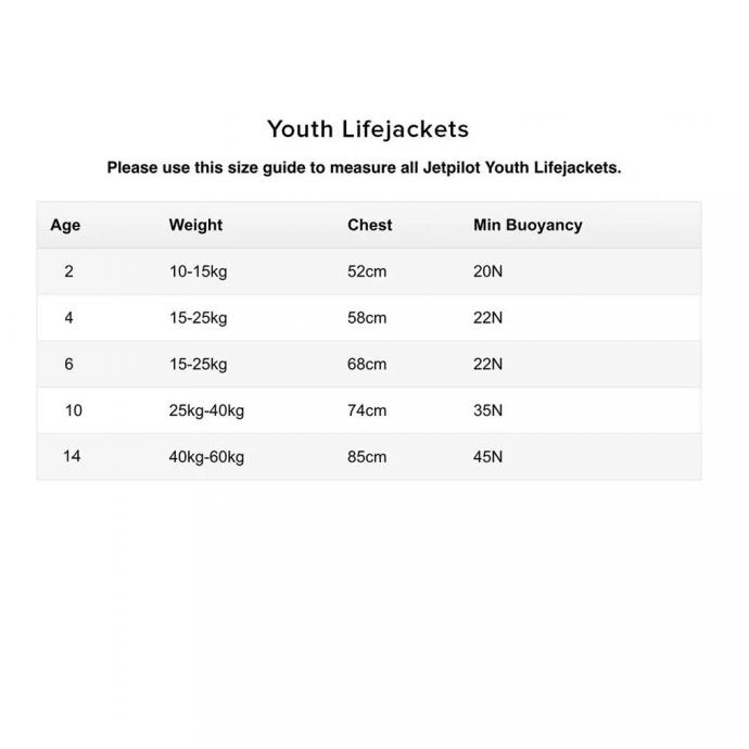 Спасательный жилет детский неопреновый JETPILOT CAUSE Youth Neo - Артикул 240540 - Фото 6
