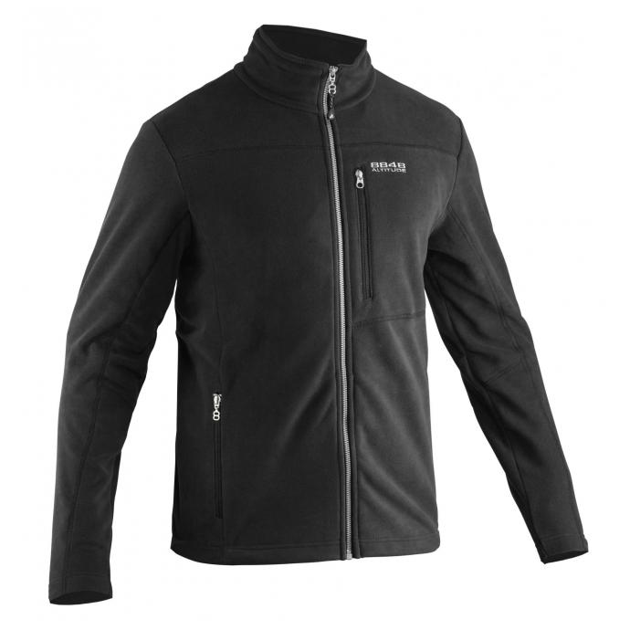 Толстовка из микрофлиса  8848 ALTITUDE «DON FLEECE» арт. 7116 - 7116 DON FLEECE - BLACK - Цвет Черный - Фото 1