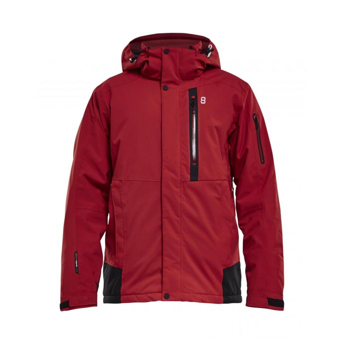 Куртка лыжи/сноуборд 8848 Altitude «JOSHUA» - 7296 8848 Altitude «JOSHUA» red - Цвет Красный - Фото 1