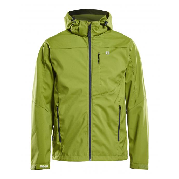 Куртка для беговых лыж 8848 Altitude «PADORE 2.0 SOFTSHELL»  - 7366-8848 Altitude «PADORE 2.0 SOFTSHELL» -guacamole - Цвет Оливковый - Фото 1