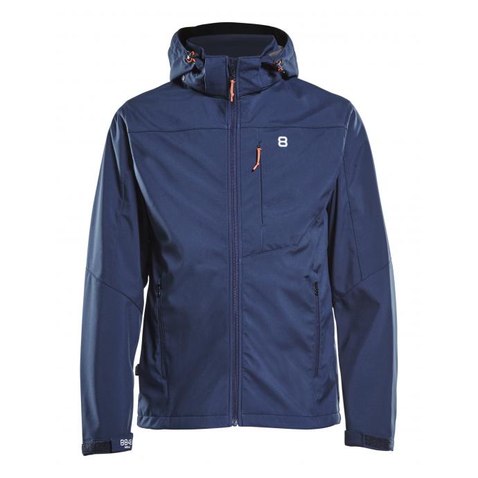 Куртка для беговых лыж 8848 Altitude «PADORE 2.0 SOFTSHELL»  - 7366-8848 Altitude «PADORE 2.0 SOFTSHELL» -navy - Цвет Темно-синий - Фото 1