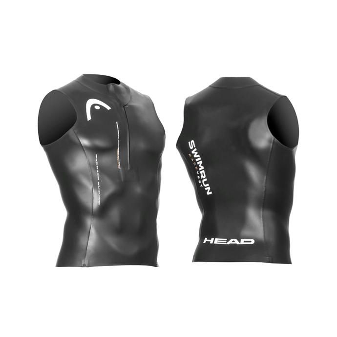 Гидромайка HEAD SWIMRUN RACE ZIPPER, Smootskin/Нейлон - 2мм, п.Унисекс - 452377 HEAD SWIMRUN RACE ZIPPER - Цвет Черный - Фото 1