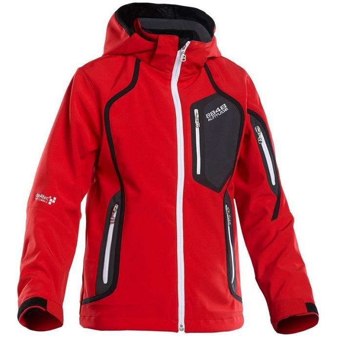 Детская куртка 8848 Altitude «SALVATION SOFTSHELL» - 8848 Altitude «Salvation Softshell» red  - Цвет Красный - Фото 1