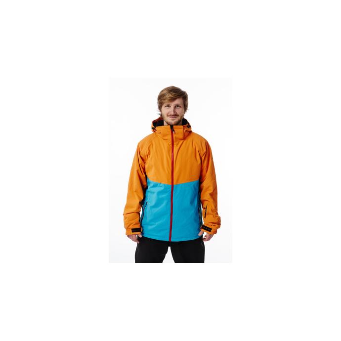 Сноуборд. куртка LIGHT BOARD «RAMBLER» - FA-537-17 LIGHT BOARDCORP «RAMBLER» Ora/Blue - Цвет Синий, Оранжевый - Фото 1