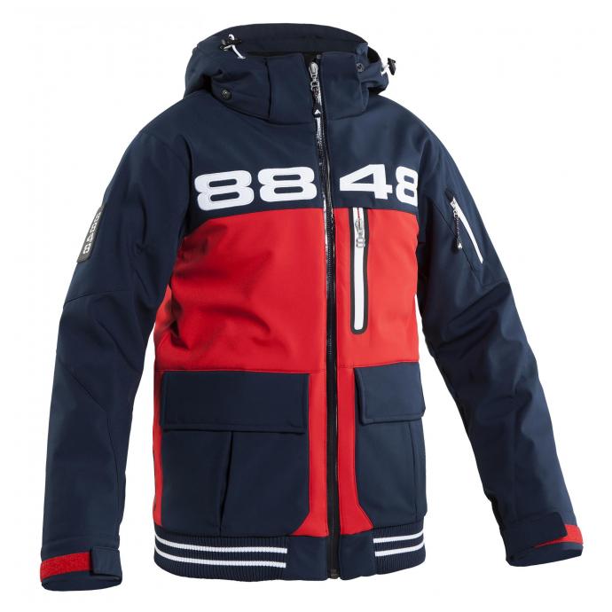 Детская куртка 8848 Altitude «KID SOFTSHELL» - 8665 8848 Altitude «KID SOFTSHELL» red - Цвет Красный, Синий - Фото 1