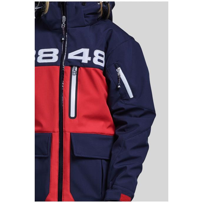 Детская куртка 8848 Altitude «KID SOFTSHELL» - 8665 8848 Altitude «KID SOFTSHELL» red - Цвет Красный, Синий - Фото 3