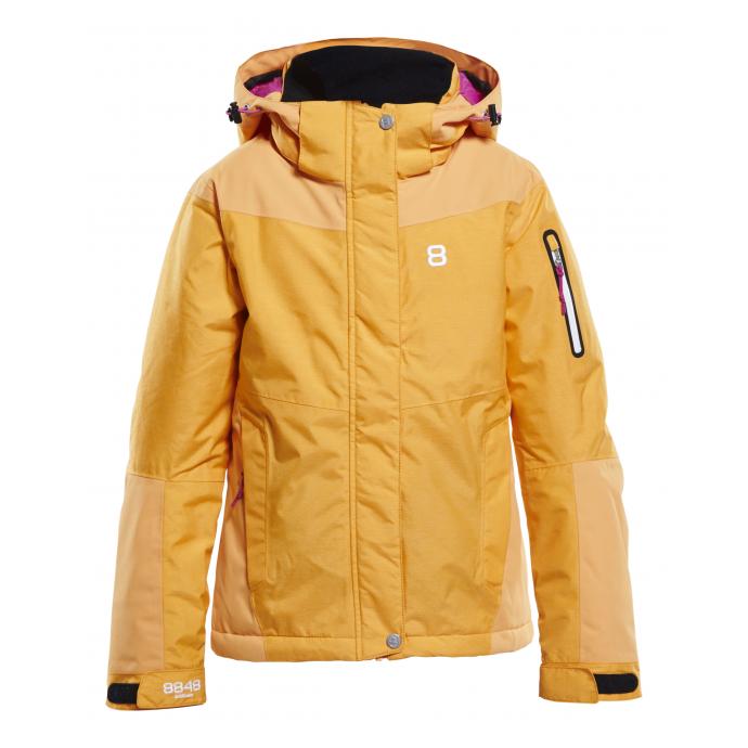 Куртка детская 8848 ALTITUDE Safira jr. Jacket 2018 - 8804-Safira jr. Jacket-Clementine - Цвет Желтый - Фото 1