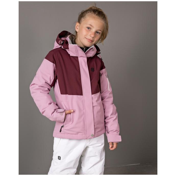 Детская куртка 8848 Altitude «FLORINA» - 5010-«FLORINA»-rose - Цвет Ash Rose - Фото 2