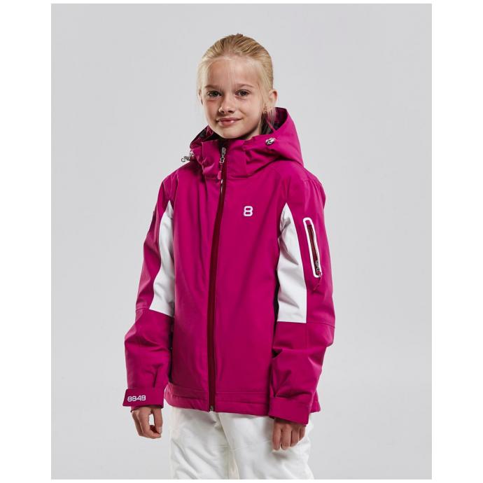 Детская куртка 8848 Altitude «HARPER» Арт. 8733 - 8733 Куртка 8848 ALTITUDE «HARPER» fuchsia - Цвет Розовый - Фото 2