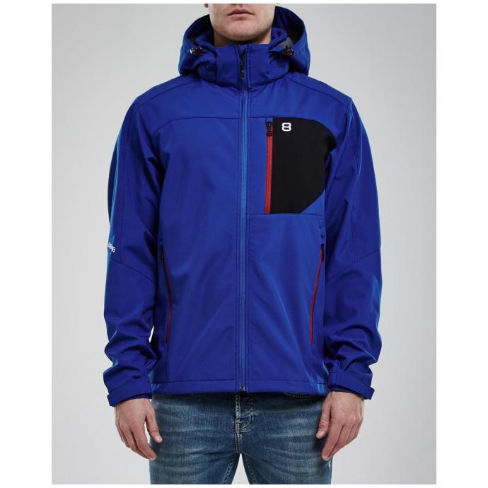 Куртка для беговых лыж 8848 Altitude «DAFT SOFTSHELL» - 7312 8848 Altitude «DAFT SOFTSHELL» Blue - Цвет Синий - Фото 2