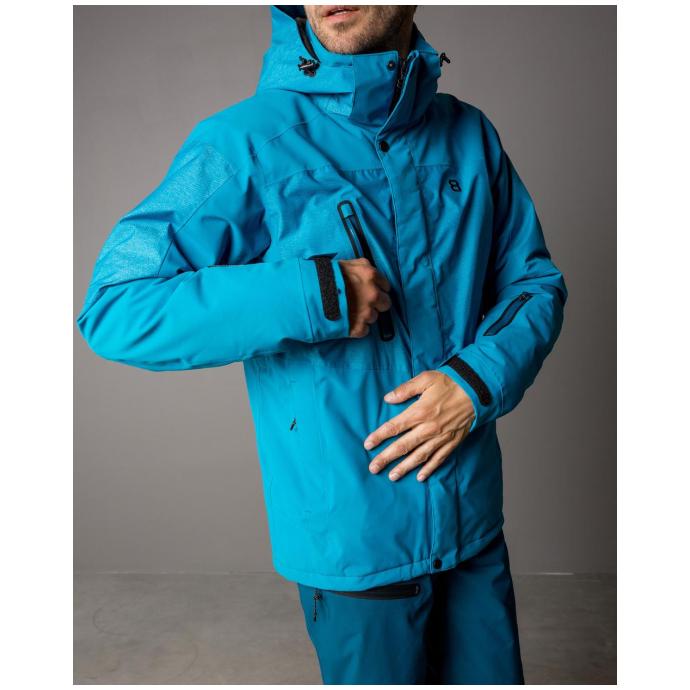 Мужская куртка 8848 Altitude «WESTMOUNT» - 7350-8848 Altitude «WESTMOUNT»-fjord blue - Цвет Голубой - Фото 4