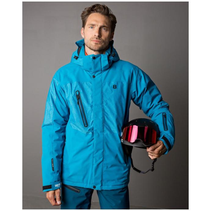 Мужская куртка 8848 Altitude «WESTMOUNT» - 7350-8848 Altitude «WESTMOUNT»-fjord blue - Цвет Голубой - Фото 5