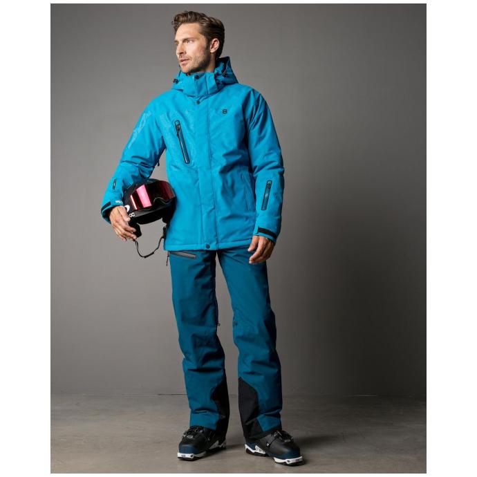 Мужская куртка 8848 Altitude «WESTMOUNT» - 7350-8848 Altitude «WESTMOUNT»-fjord blue - Цвет Голубой - Фото 6