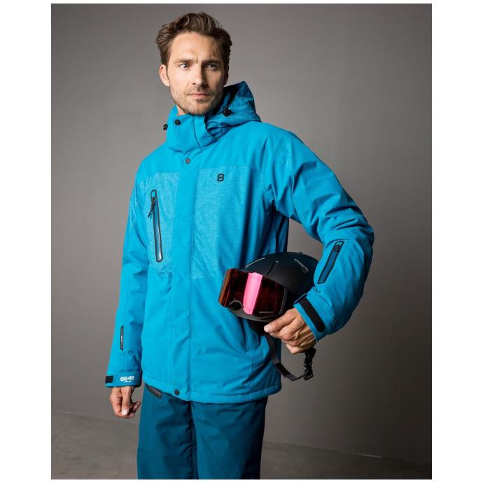 Мужская куртка 8848 Altitude «WESTMOUNT» - 7350-8848 Altitude «WESTMOUNT»-fjord blue - Цвет Голубой - Фото 7