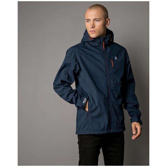 Куртка для беговых лыж 8848 Altitude «PADORE 2.0 SOFTSHELL»  - 7366-8848 Altitude «PADORE 2.0 SOFTSHELL» -navy - Цвет Темно-синий - Фото 3