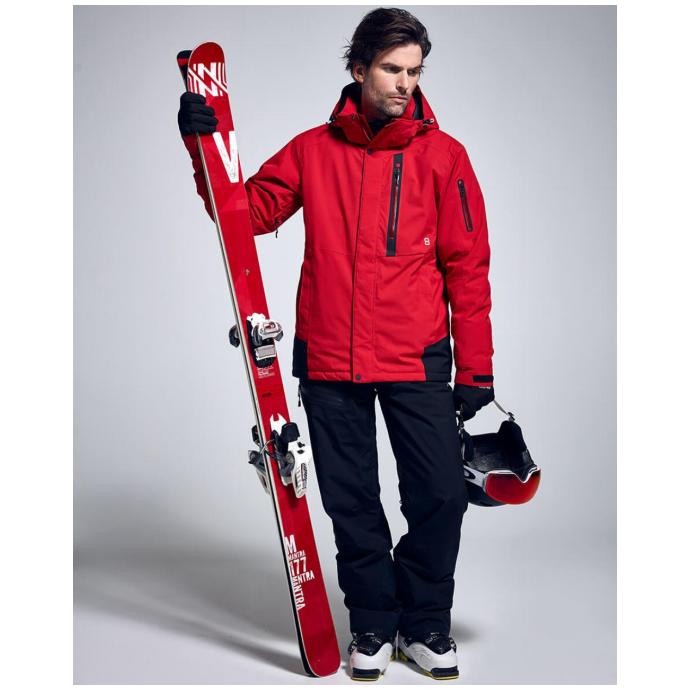Куртка лыжи/сноуборд 8848 Altitude «JOSHUA» - 7296 8848 Altitude «JOSHUA» red - Цвет Красный - Фото 2