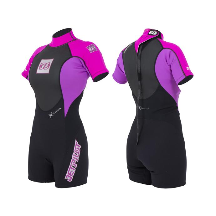 Гидрокостюм короткий женский The Cause, с коротким рукавом, 2мм, неопреновый - 15052 The Cause Pink - Цвет Розовый - Фото 1