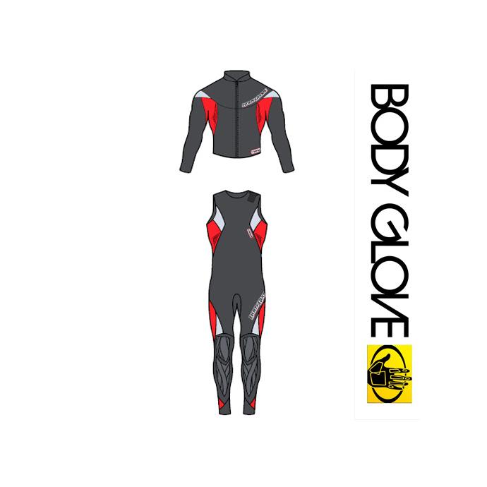 ГИДРОКОСТЮМ BODY GLOVE 2015 TORQUE COMBO 3/3 ММ - ГИДРОКОСТЮМ BODY GLOVE 2015 TORQUE COMBO 3/3 RED - Цвет Красный - Фото 3