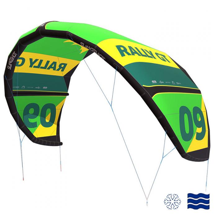 Кайт Slingshot 2021 Rally GT V2  - 12117000-Green - Цвет Зеленый - Фото 1