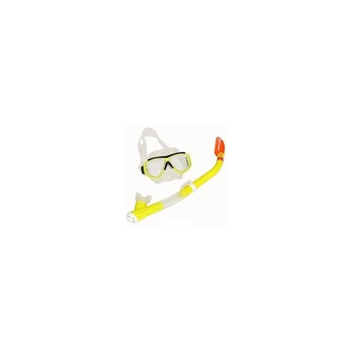 Комплект маска + трубка TUSA RC-7519 - TSRC-7519 Комплект маска + трубка TUSA RC-7519 (желтый) - Цвет Желтый - Фото 1