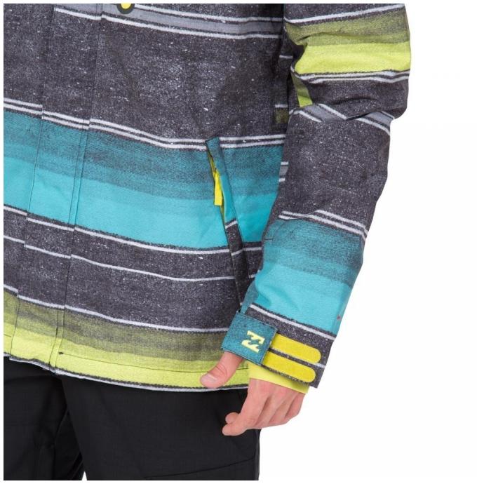 Куртка Billabong LEGEND AO PRINT FW16 - 48148 BARRA BLACK - Цвет Разноцветный - Фото 3