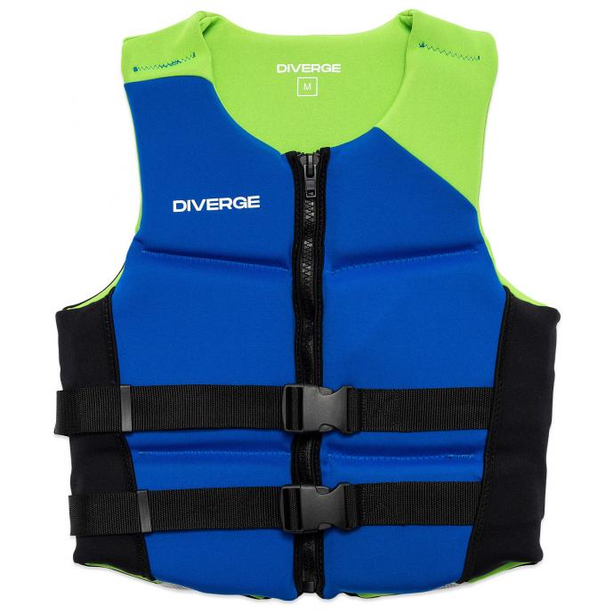 Жилет водный DIVERGE VIPER VEST - VIPER_navy/green - Цвет Темно-синий - Фото 1