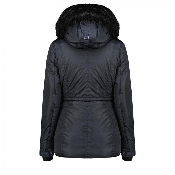 Куртка зимняя женская GEOGRAPHICAL NORWAY «ACAM» LADY - WW3635F-NAVY - Цвет Темно-синий - Фото 3