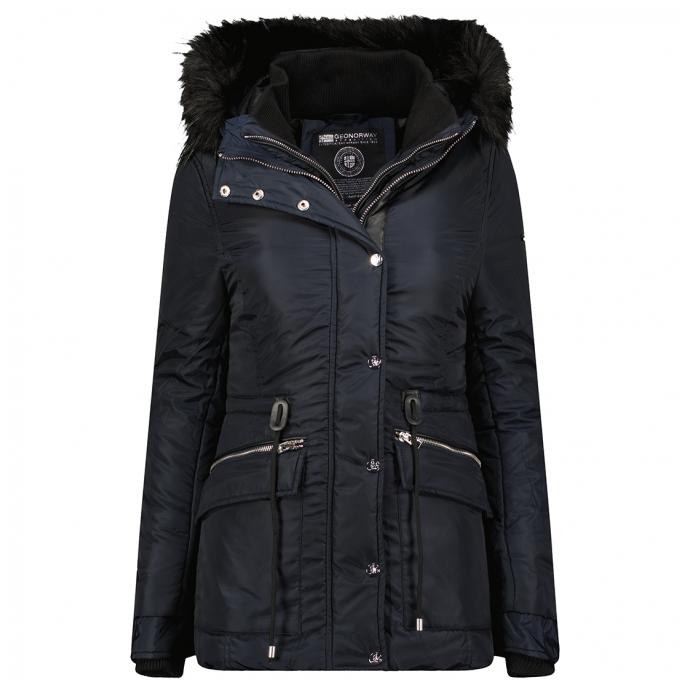 Куртка зимняя женская GEOGRAPHICAL NORWAY «ACAM» LADY - WW3635F-NAVY - Цвет Темно-синий - Фото 2